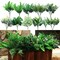 14 Bunches Fake Plants Outdoor, Fake Bushes UV Resistant Artificial Flowers Greenery Shrubs Faux Greenery for Outdoor Garden Patio Front Porch Yard Decor